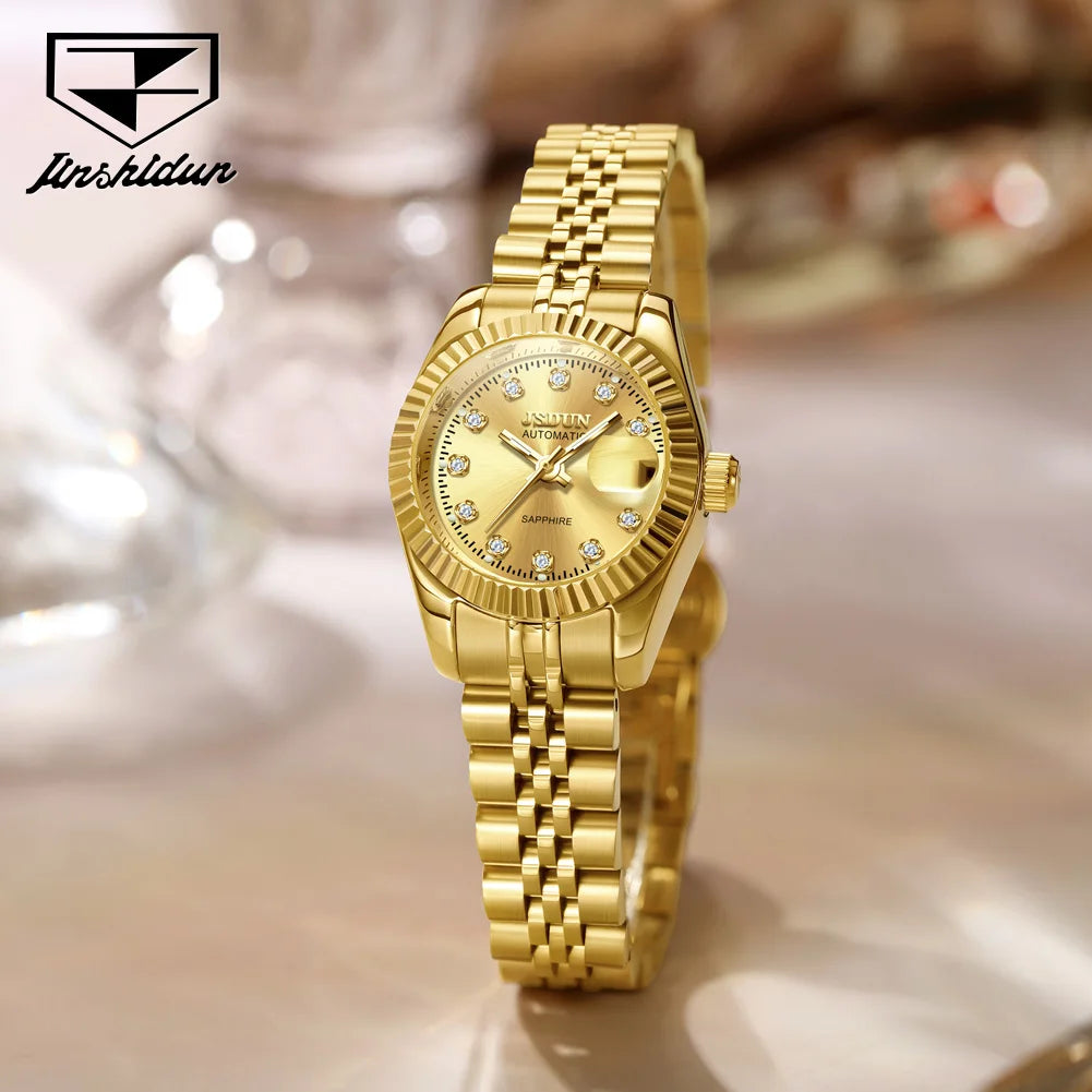 Montre Élégante Mécanique Femme™