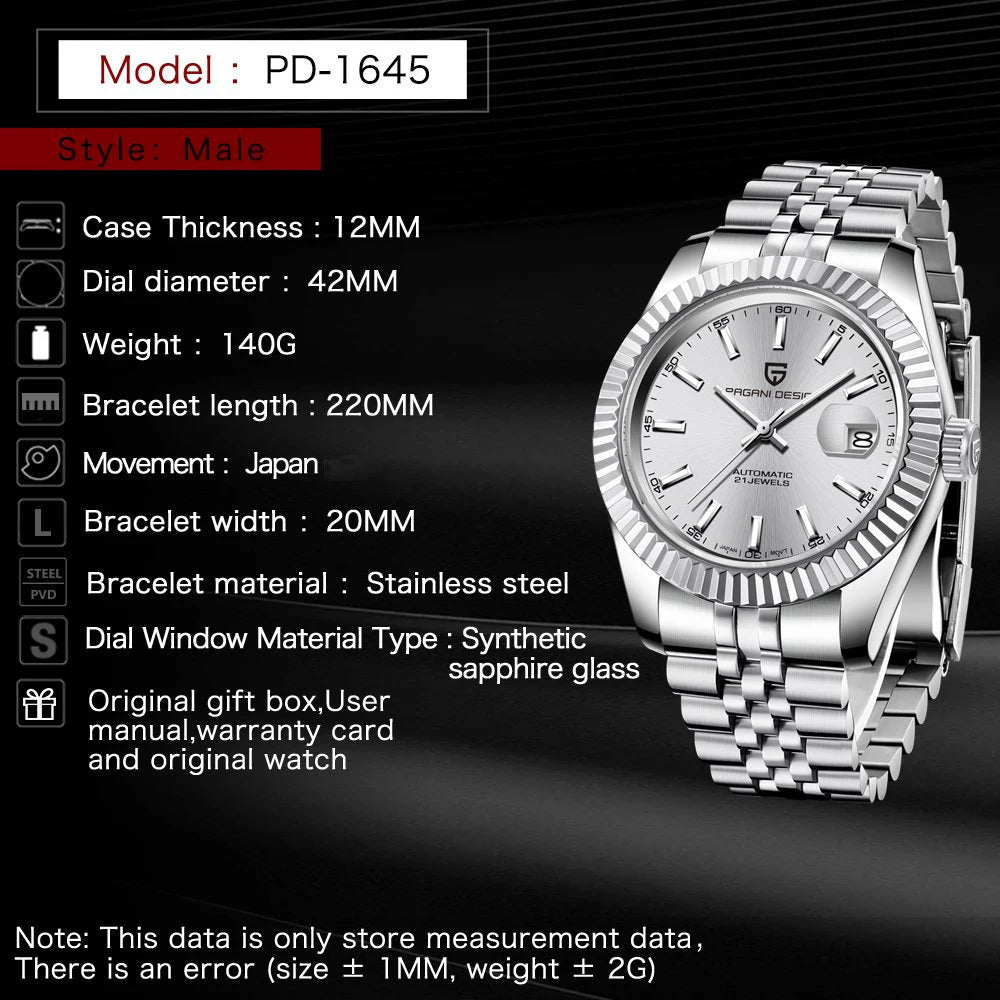 Montre Automatique Élégance 100M™