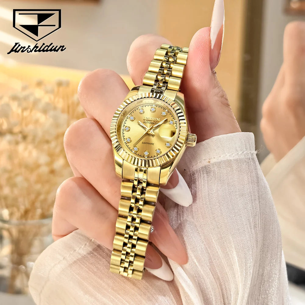 Montre Élégante Mécanique Femme™